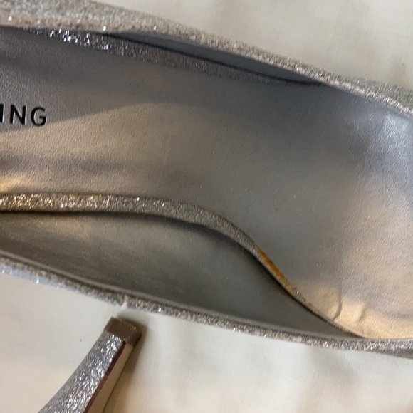 Call it Spring silver sparkle heels - Picture 7 of 9